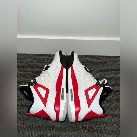 Air Jordan 4 Retro Red Cement Men US 9 DH6927-161- Preowned with Box - Picture 9 of 15